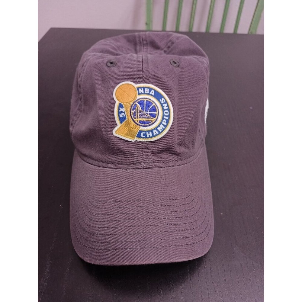 Golden State Warriors Throwback 5X Champion Baseball Cap By Adidas 2017 Champs
